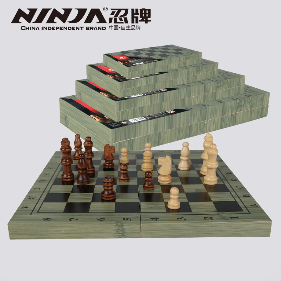 忍牌木连盘国际象棋